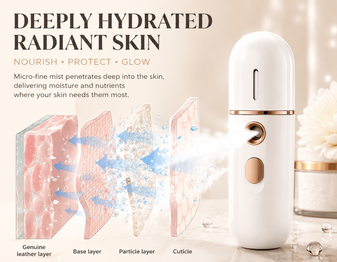LORAIRE™ Nano Mini Facial Mist Steamer