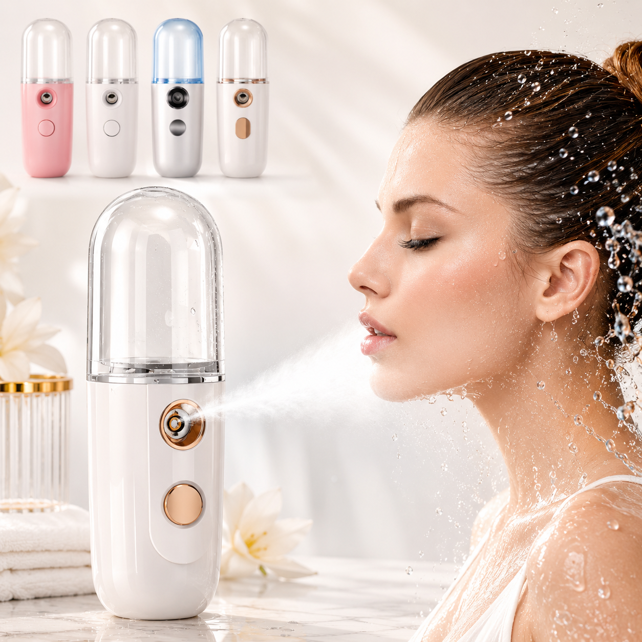 LORAIRE™ Nano Mini Facial Mist Steamer
