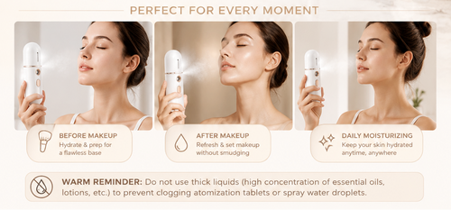 Lorairé™ Nano Mini Facial Mist Steamer