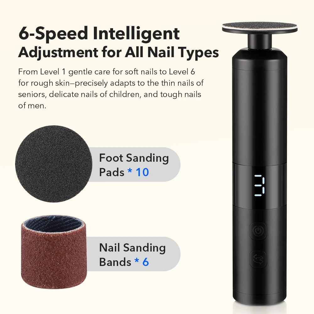Lorairé™ Pro Electric Foot Callus Remover